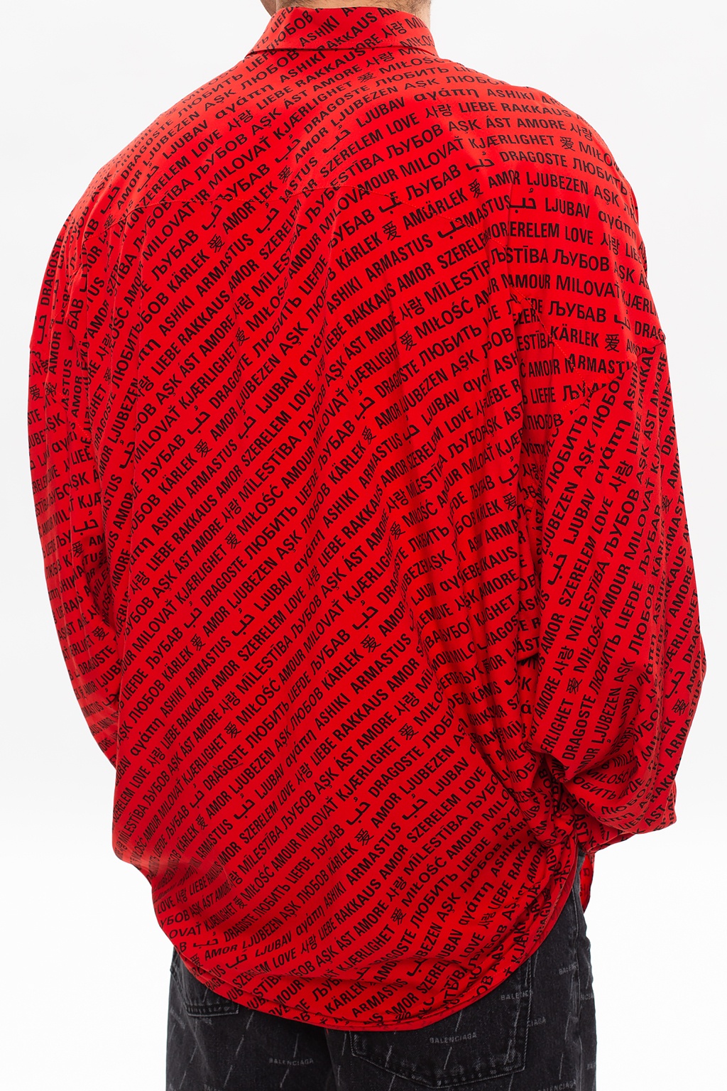 Balenciaga Typography shirt